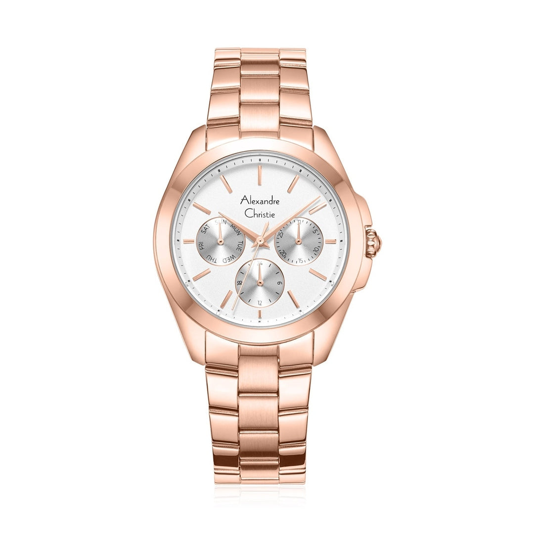 Alexandre Christie,2977BFBRGSL, Women , Quartz Dial , 36mm,Silver