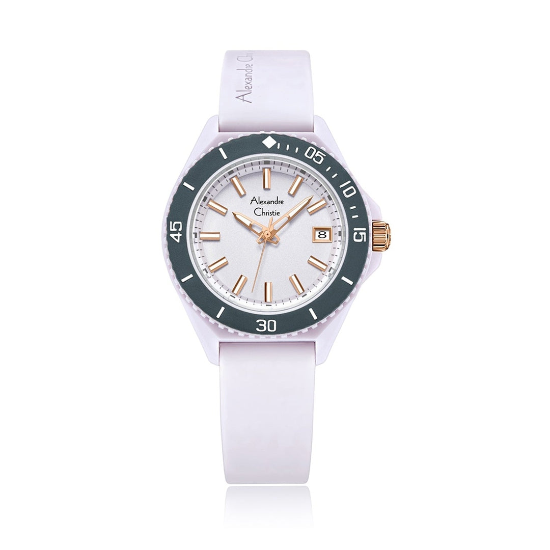 Alexandre Christie,2B34LDRRGPUGR, Women , Quartz Dial , 35mm,Purple