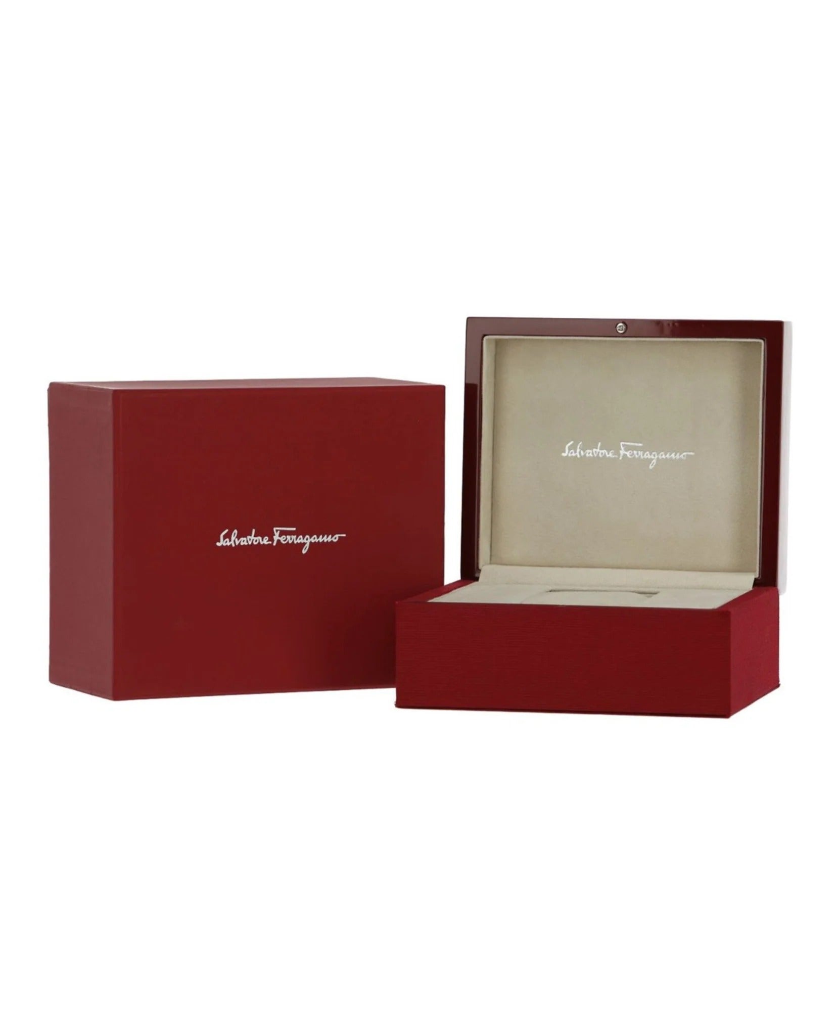 Salvatore Ferragamo Gancini Women's Quartz White Dial Analog Stainless Steel Watch SFIY00719