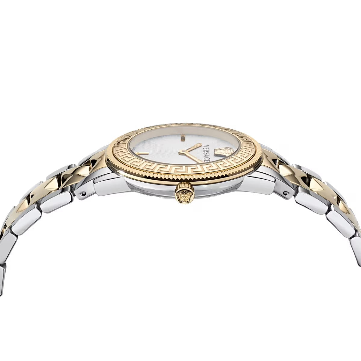 Versace Tribute Women's Analog White Dial Watch-Ve2P00422