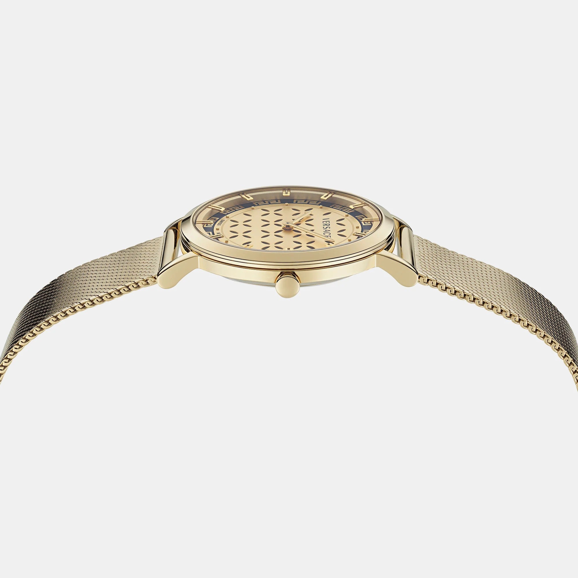 Versace Ver.New Generation(Wc-3M) Women's Quartz Gold Dial Analog Stainless Steel Watch VE3M01223