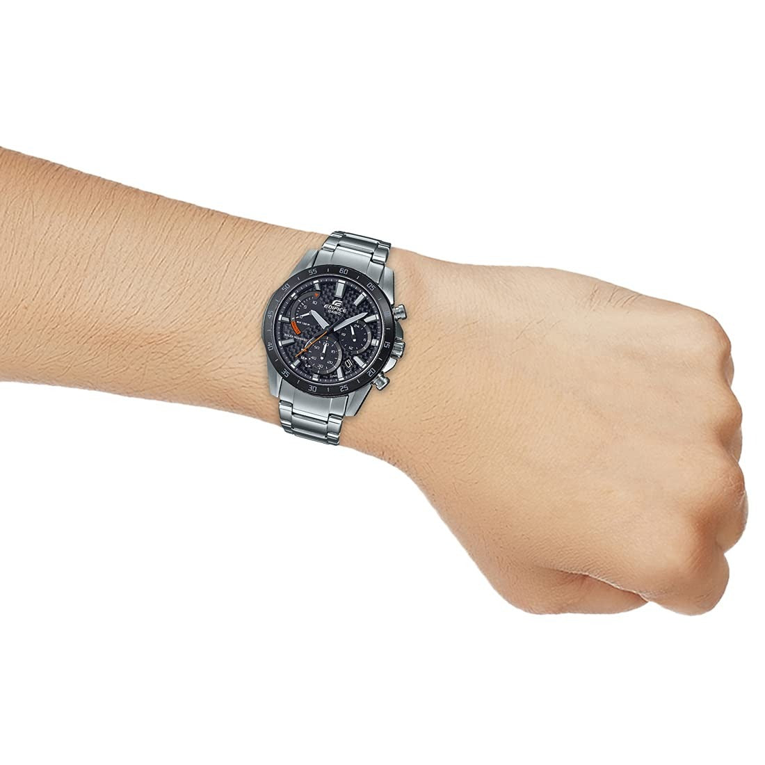 Casio Edifice Quartz Chronograph Men's Watch EQS-930DB-1AVUDF