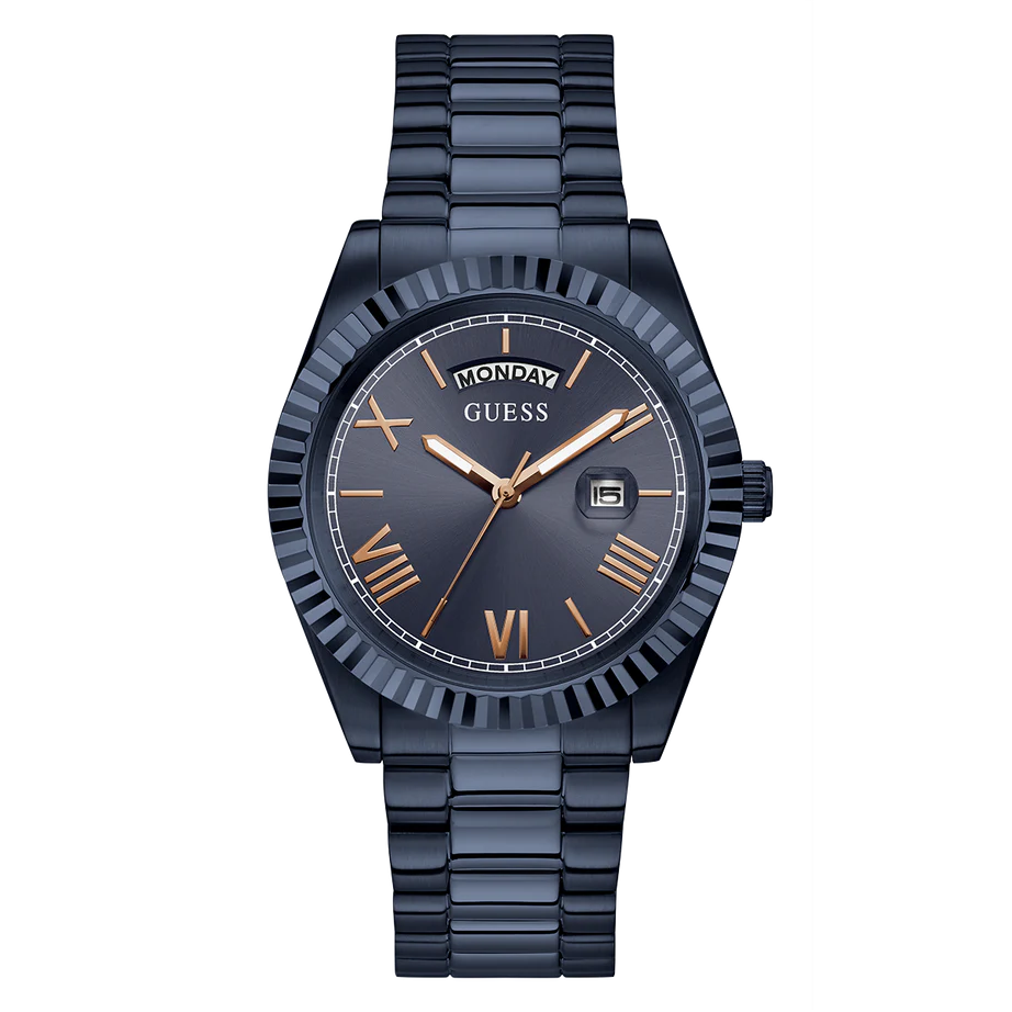 GUESS Connoisseur Navy Blue Dial Men Watch GW0265G9
