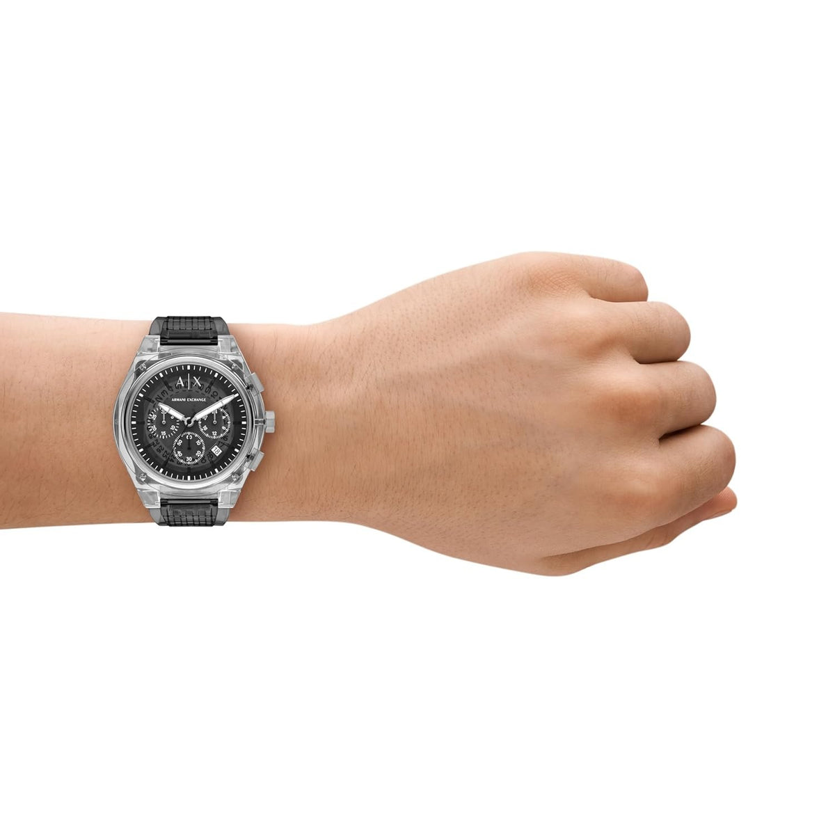 Armani Exchange Sync Grey Chronograph Men's Watch AX4167