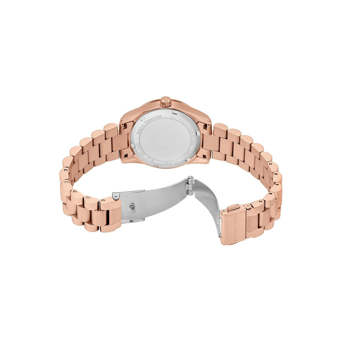 Michael Kors Lexington Quartz Navy Blue Dial Steel Bracelet Women's Watch - MK4926
