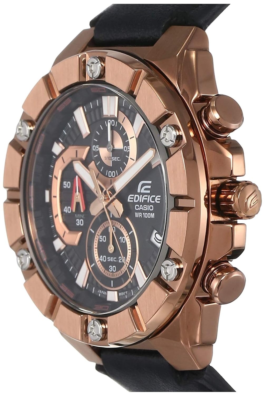 Casio Edifice Quartz Chronograph Men's Watch EFR-569BL-1AVUDF