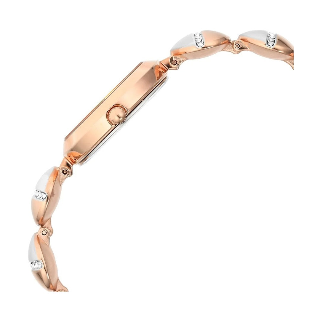 Titan Raga Delight Two Toned Dial Analog Metal Strap Watch for Women - NU2606KM01