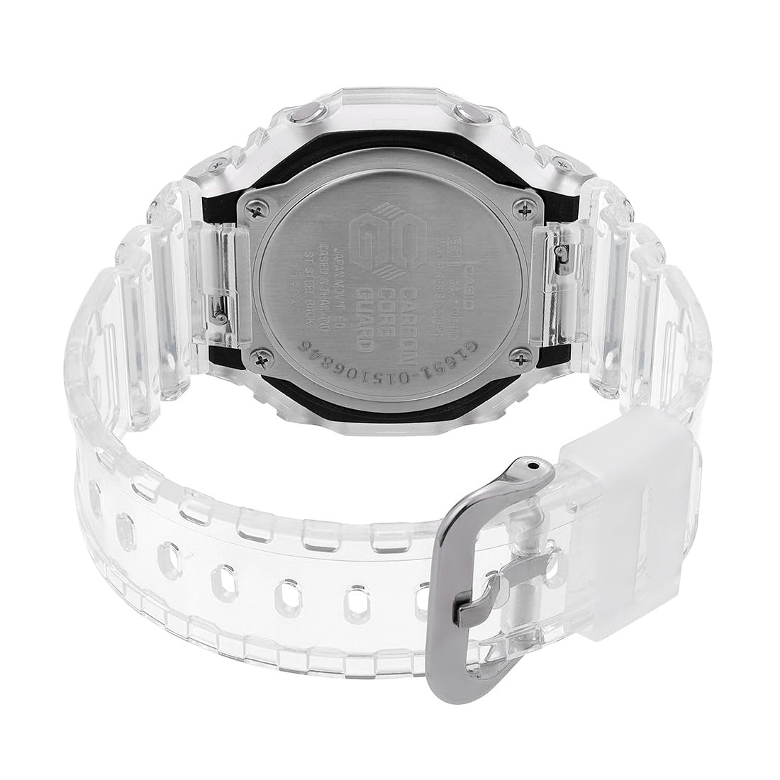 G-Shock Silver Dial Resin Strap Analog-Digital Men's Watch GA-2100BM-7A8DR