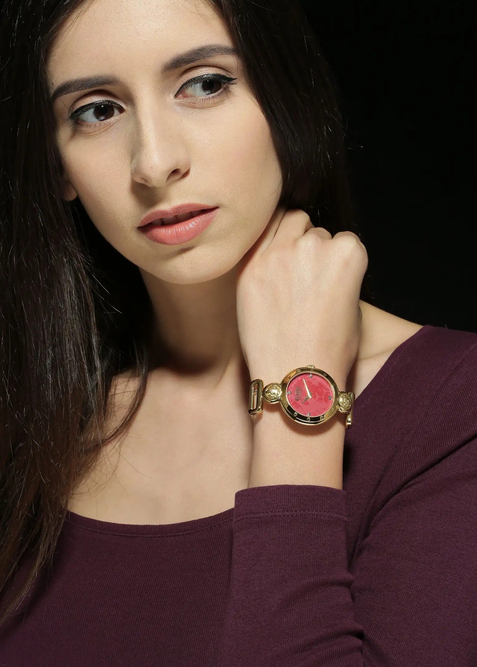 Versus Versace Analog Red Dial Women's Watch-VSPOL2317