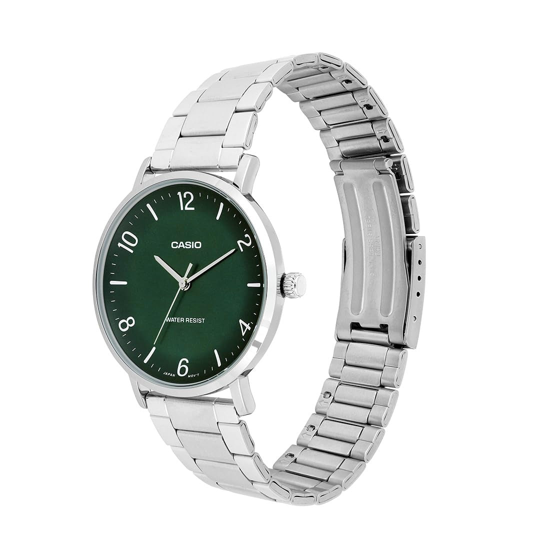 Casio Enticer Quartz Green Dial Analog Men's Watch MTP-VT03D-3BDF