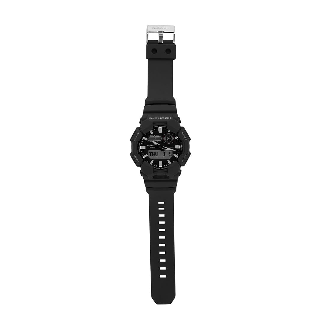 G-Shock Black Dial Resin Strap Large Analog-Digital Men's Watch GA-010-1ADR (G1601)