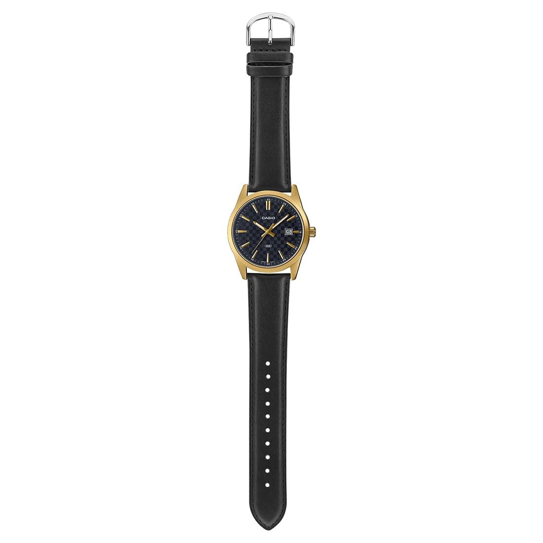 Casio Enticer Analog Black Dial Men's Watch MTP-VD03GL-1AUDF (A2096)