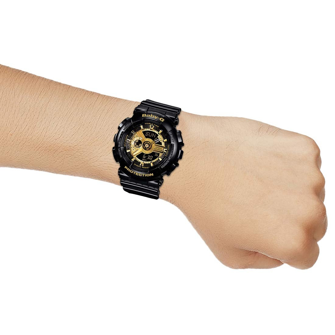 Casio Baby-G Analog-Digital Black Dial Women's Watch - BA-110-1ADR (BX015)