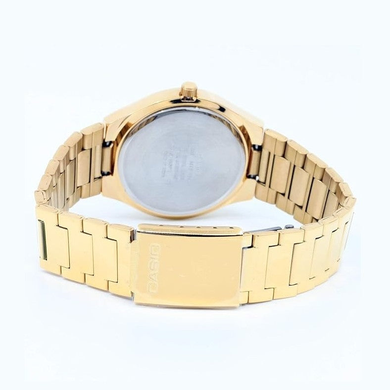 Casio Enticer Gold Champagne Dial Stainless Steel Analog Watch MTP-1170N-9AR