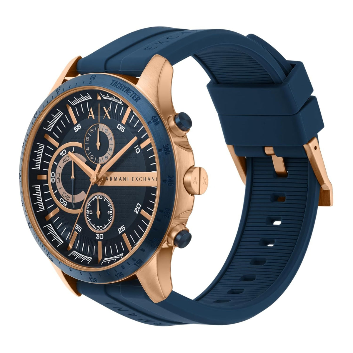 Armani Exchange Hampton Blue Silicone Men's Watch AX2440