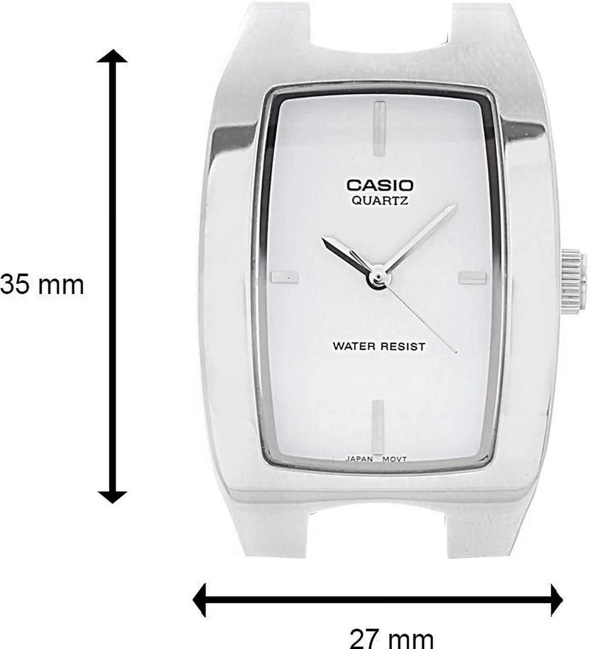 Casio Enticer white Dial Stainless Steel Bracelet Analog Men's Watch MTP-1165A-7CDF