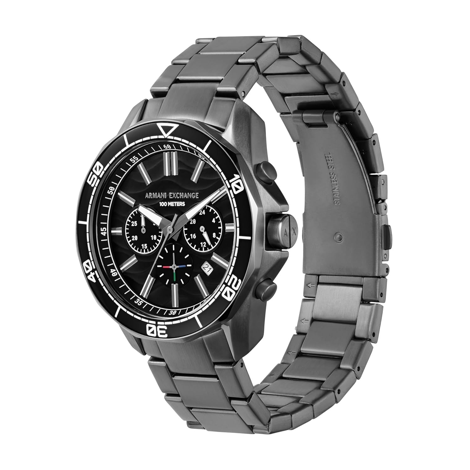 Armani Exchange Spencer Black Gunmetal Men's Watch AX1959