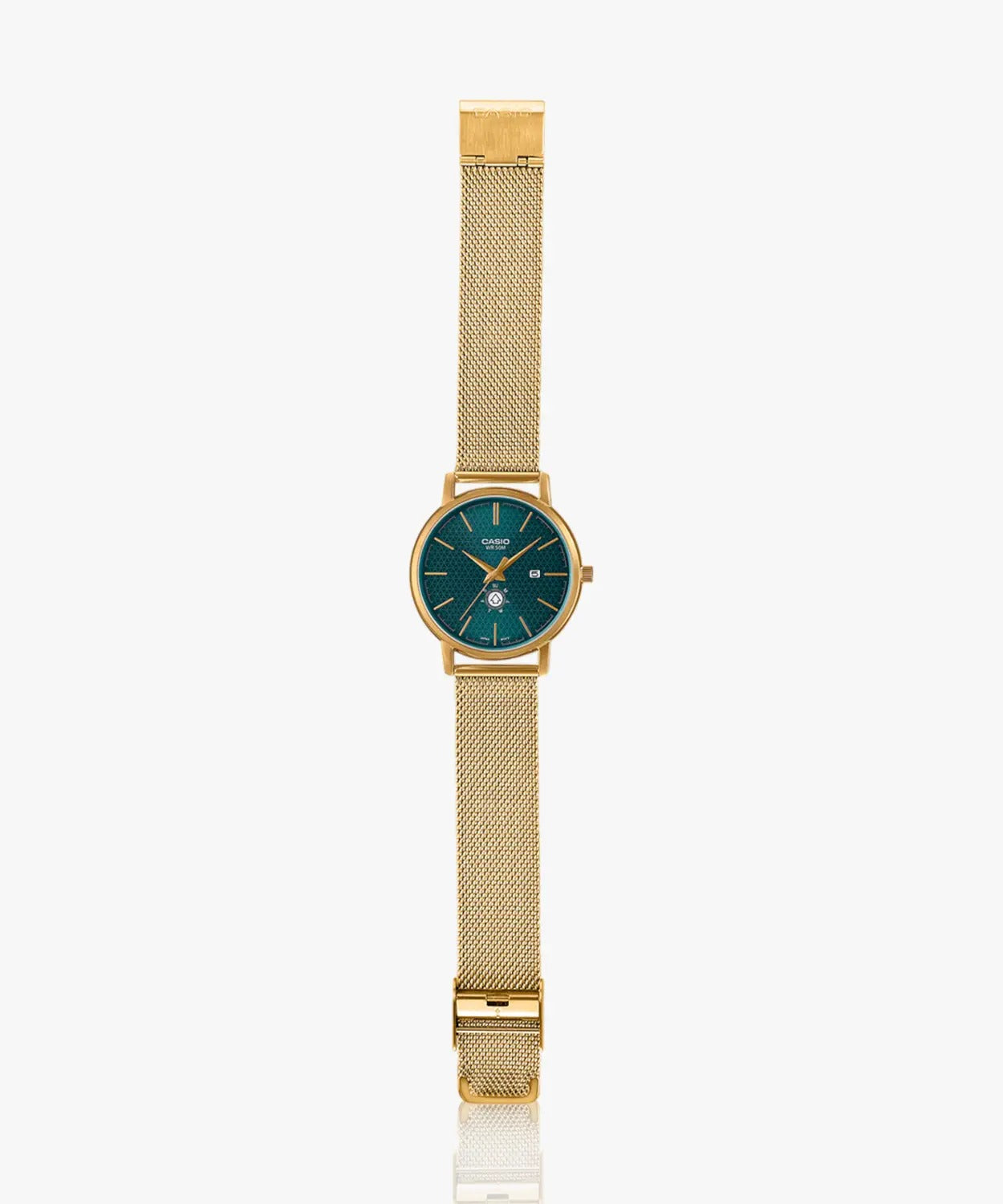 Casio Enticer Quartz Green Dial Analog Men's Watch MTP-B125MG-3AVDF