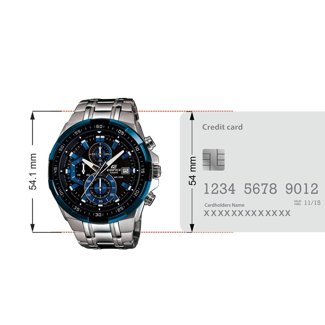 Casio Edifice Quartz Chronograph Men's Watch EFR-539D-1A2V