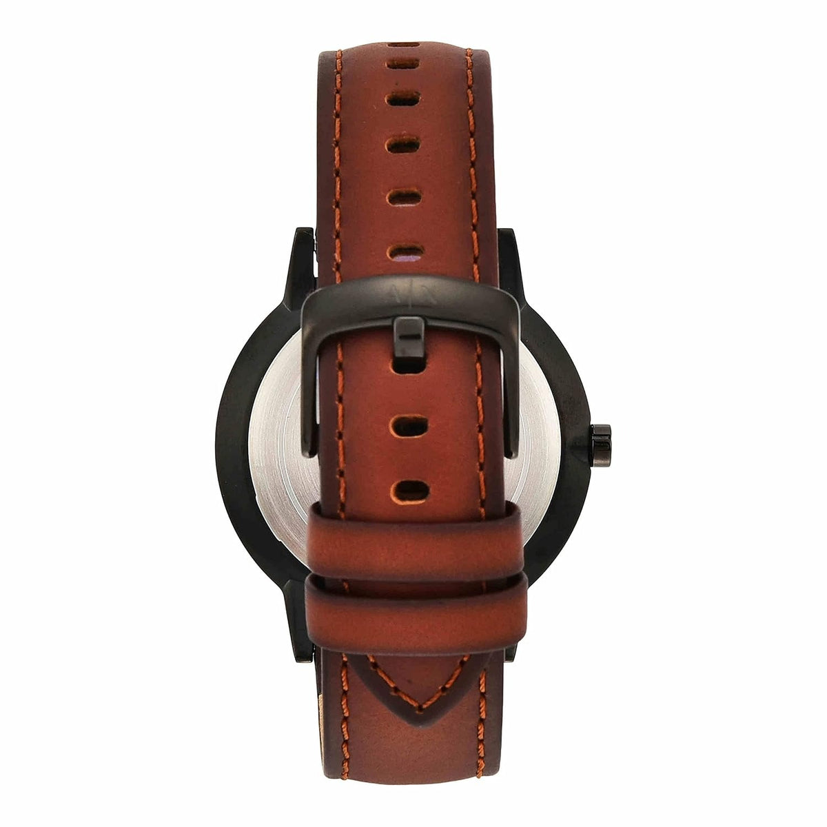 Armani Exchange Cayde Black Dial Brown Leather Men's Watch AX2706