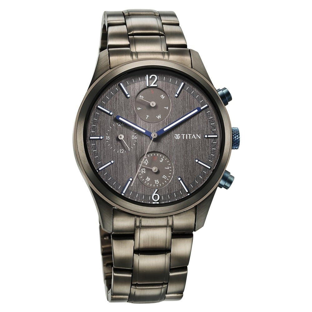 Titan Neo Splash Anthracite Dial Men's Watch NT1805KM07