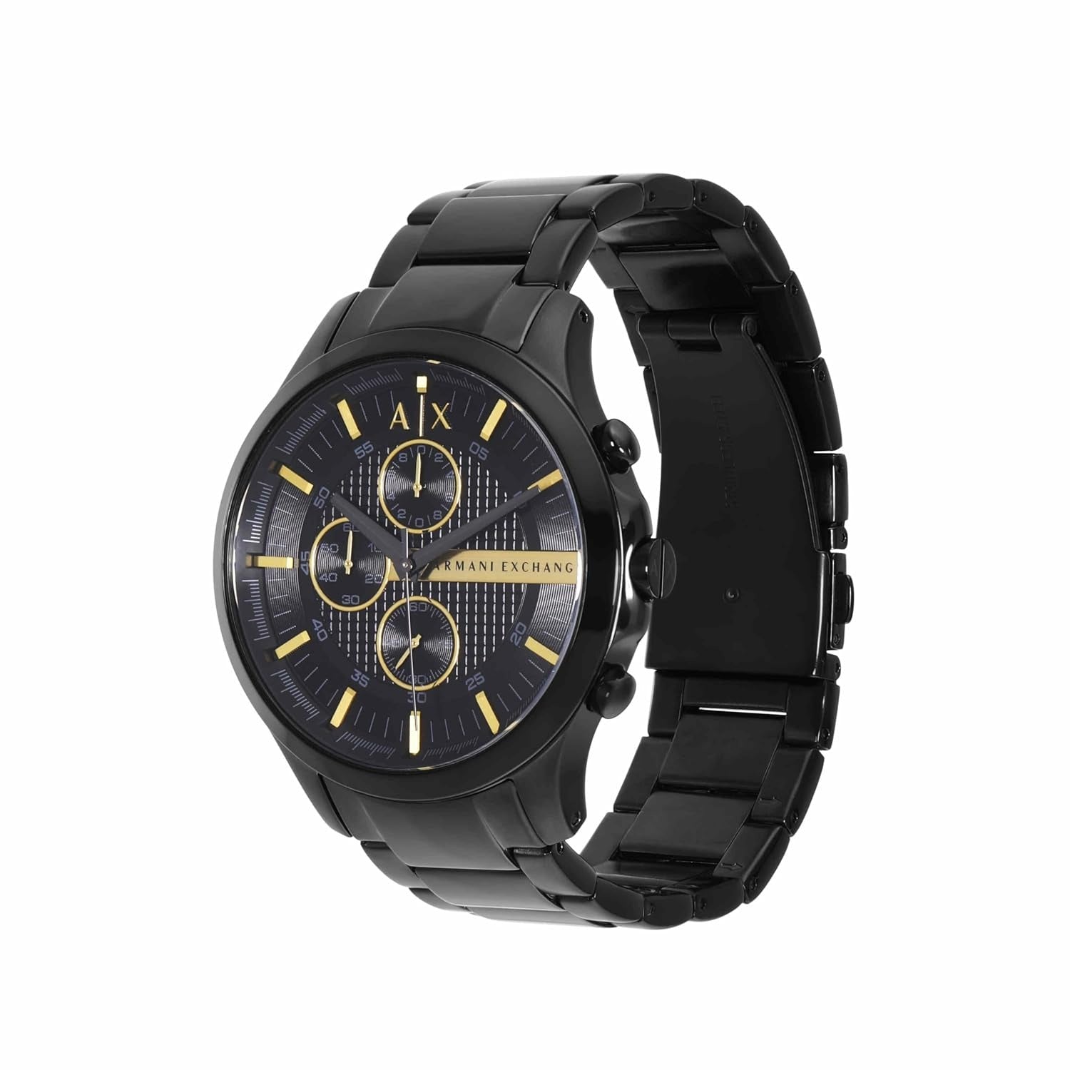 Armani Exchange Hampton Black Chronograph Men's Watch AX2164I