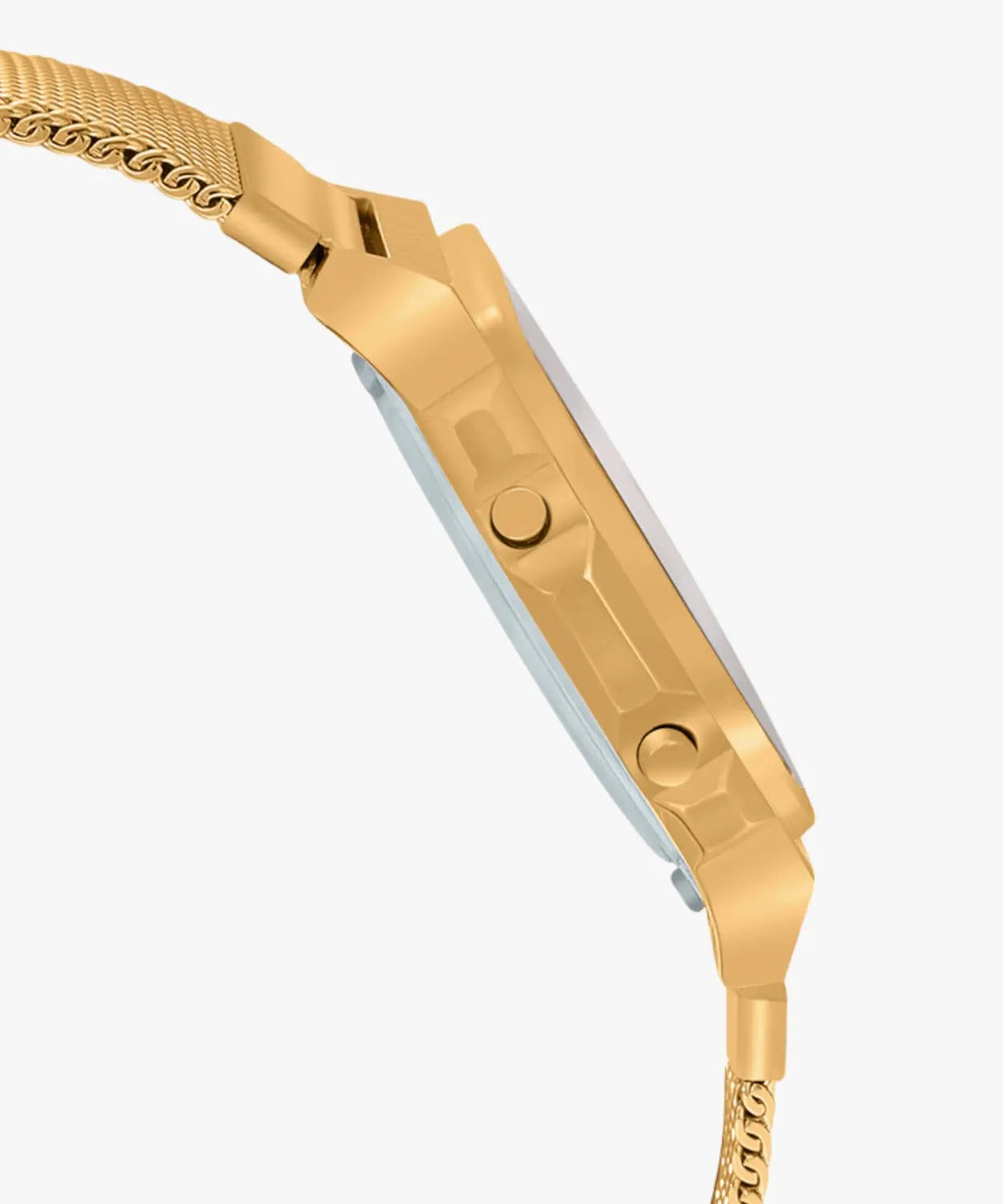 Casio Vintage Quartz Gold Digital Stainless Steel Unisex Watch A1000MG-9EF