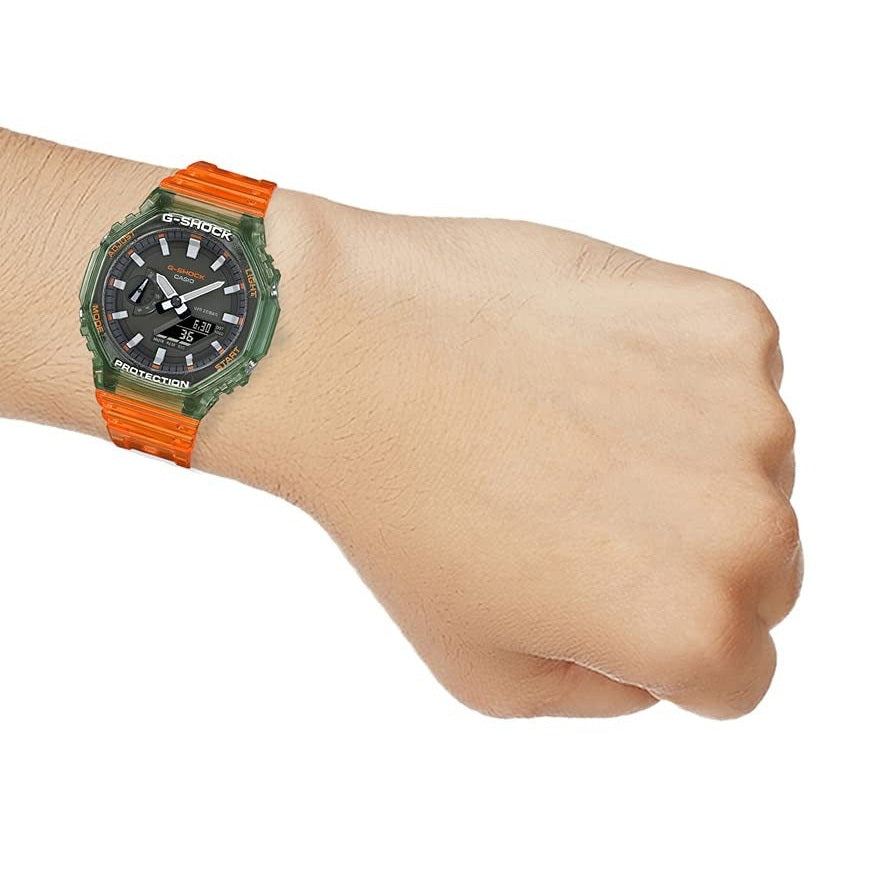 G-Shock Analog-Digital Gray Dial Men's Watch GA-2100HC-4ADR