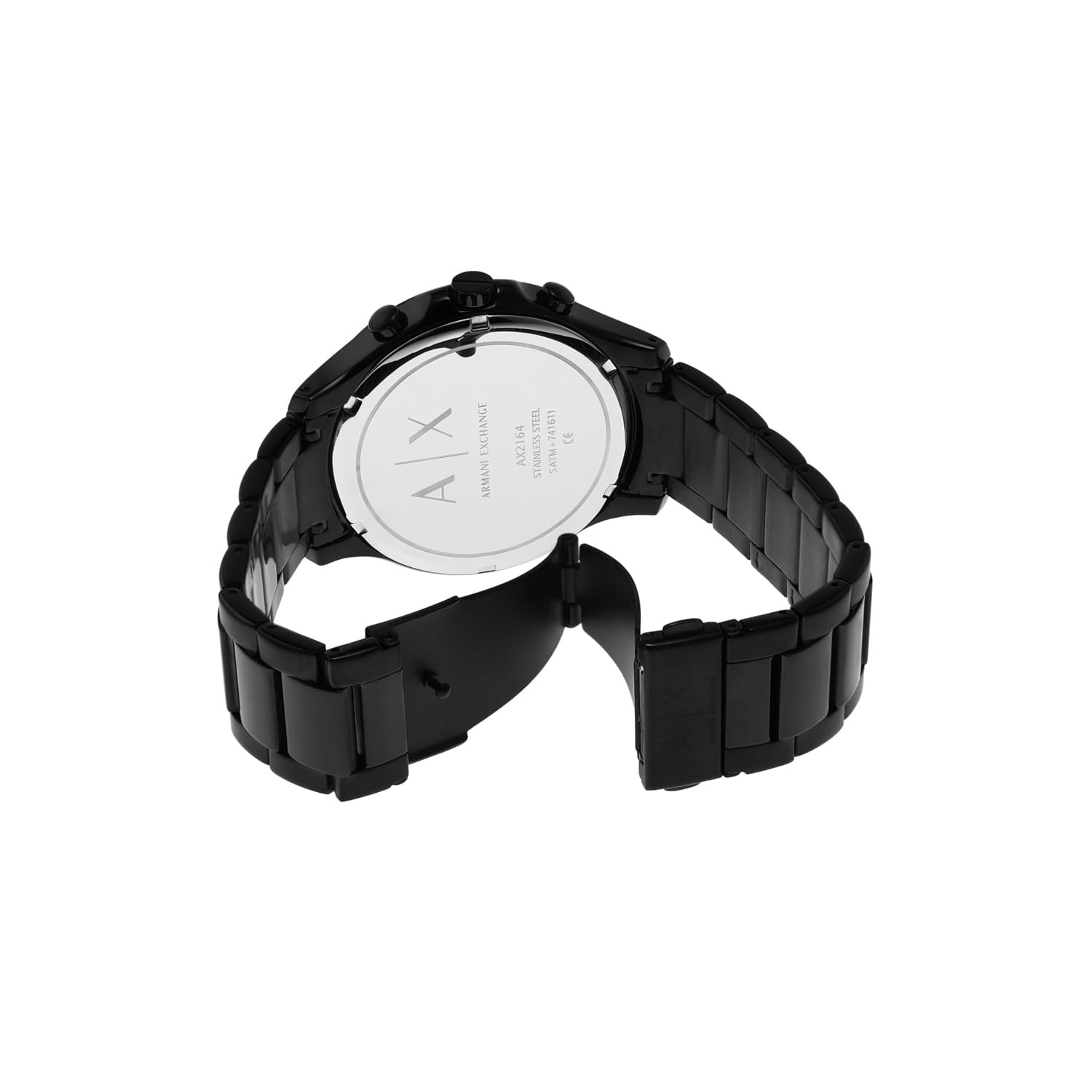 Armani Exchange Hampton Black Chronograph Men's Watch AX2164I