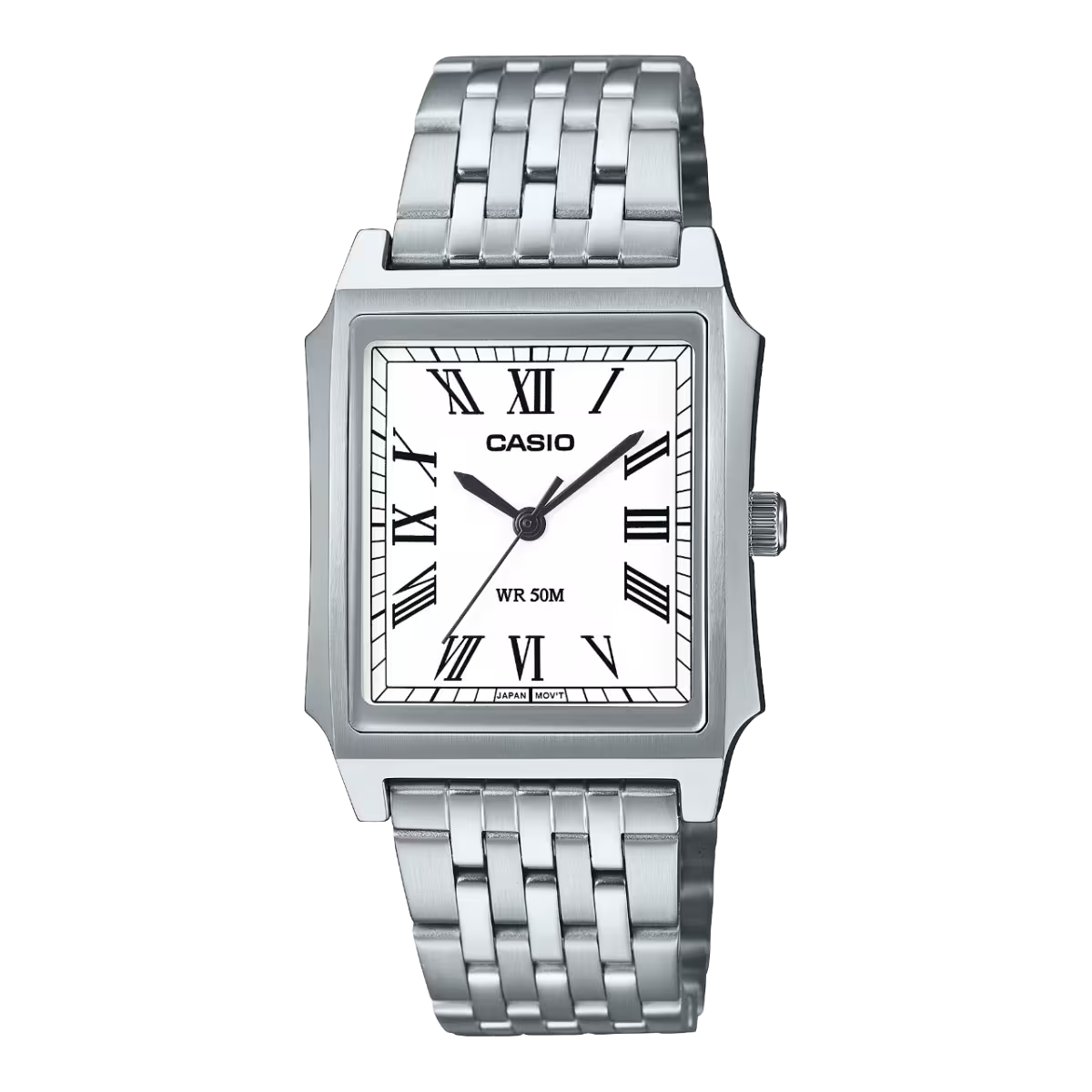 Casio Enticer Quartz White Dial Analog Men's Watch MTP-B190D-7BVDF