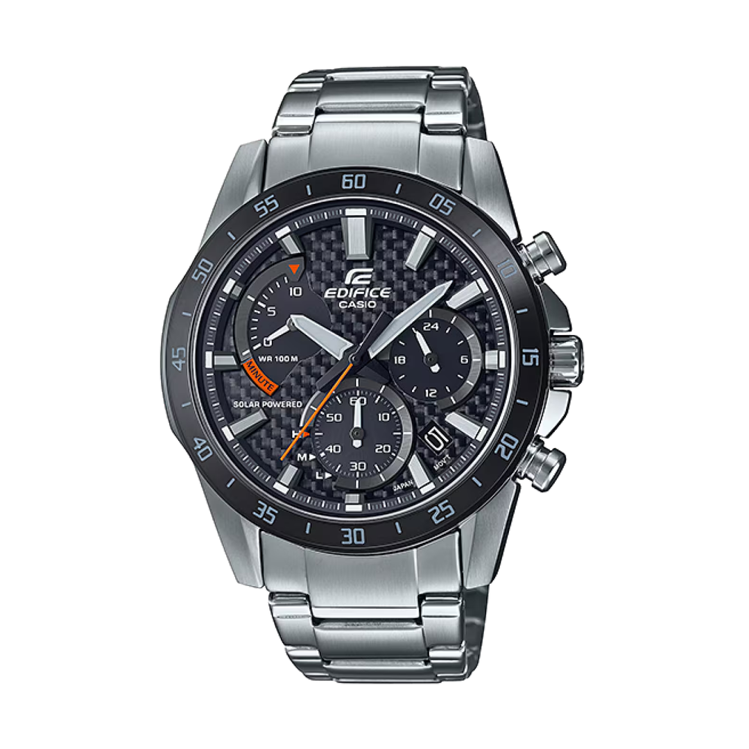 Casio Edifice Quartz Chronograph Men's Watch EQS-930DB-1AVUDF