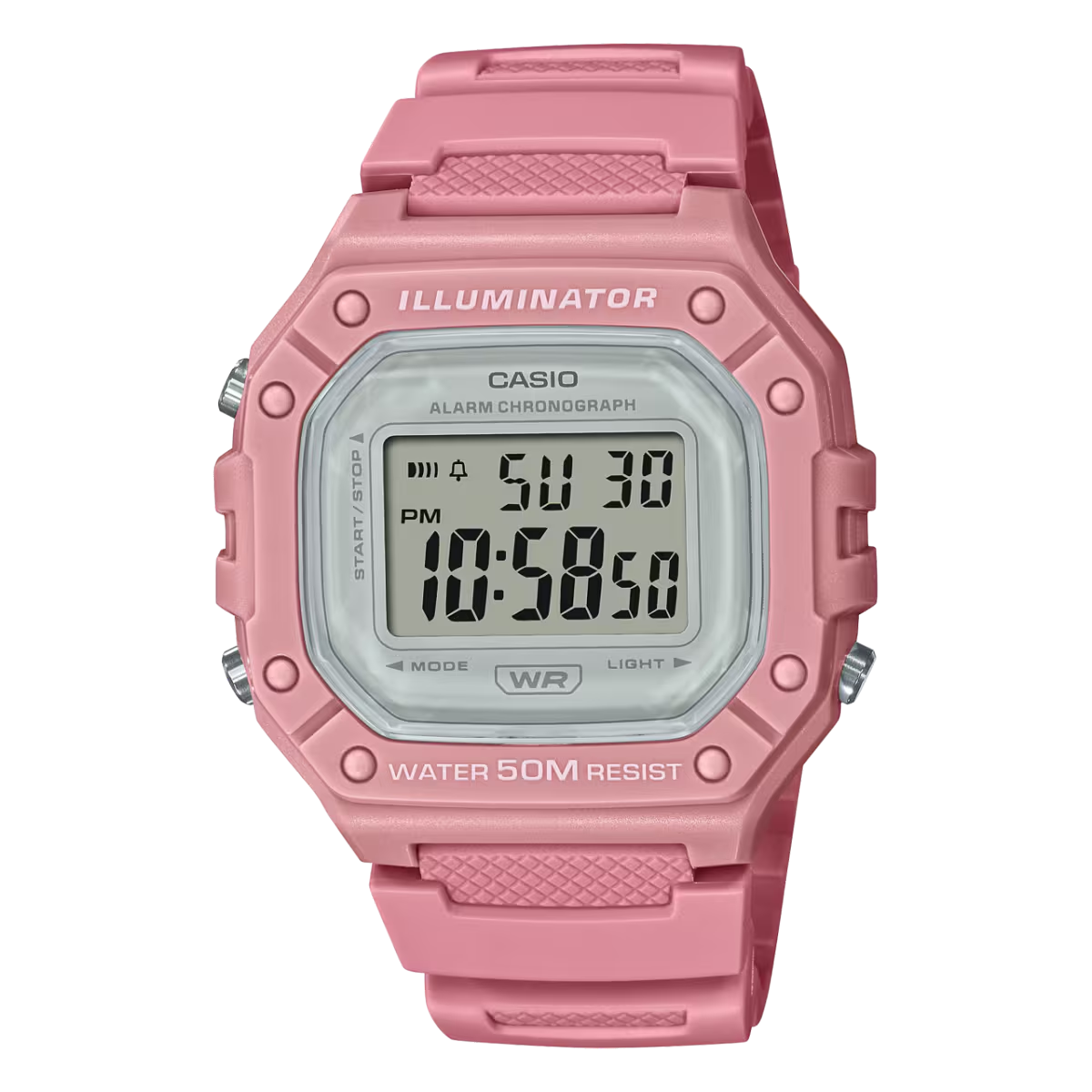 Casio Youth Quartz Unisex Digital Sports Watch W-218HC-4AVDF