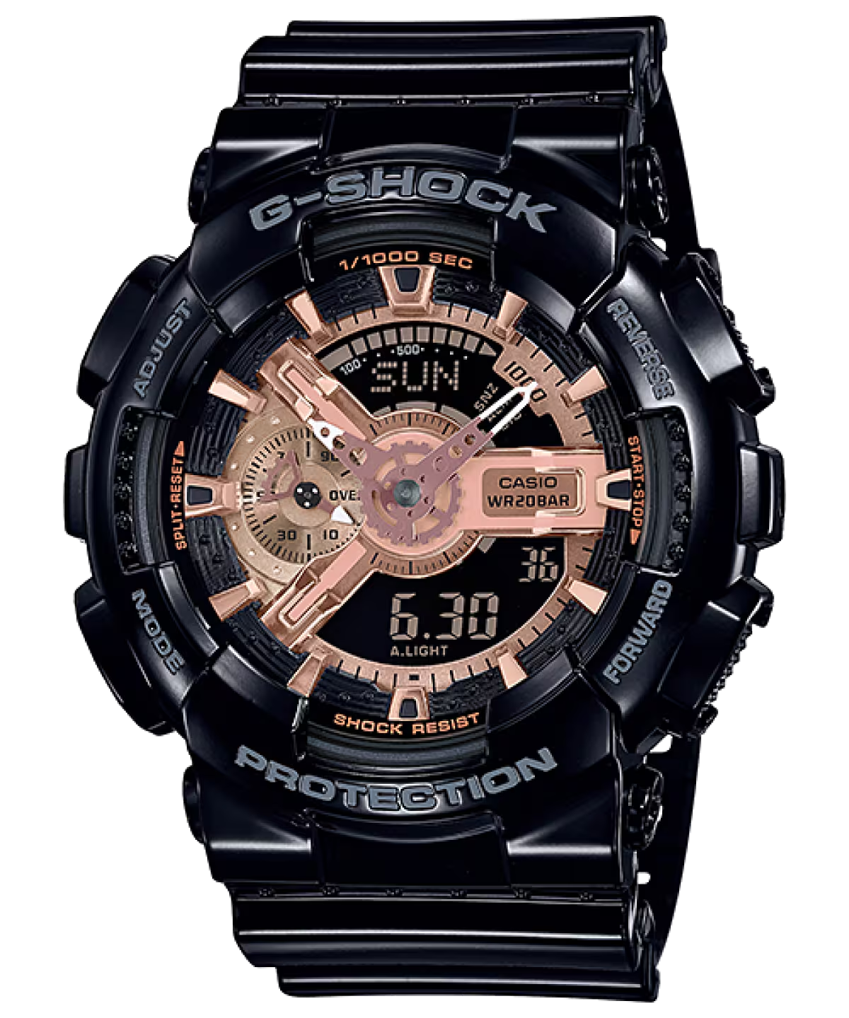 G-Shock Analog-Digital Rose Gold Dial Men's Watch - GA-110MMC-1ADR (G937)