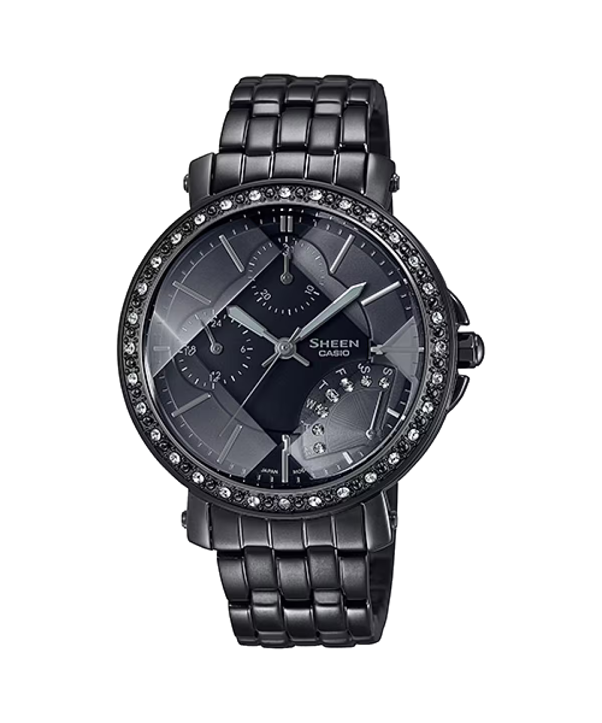 Casio Sheen Quartz Black Dial Analog Women's Watch SHN-3011BB-1ADF