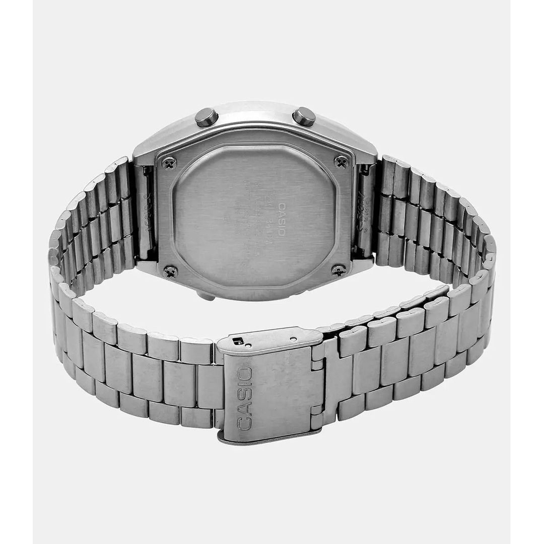 Casio Vintage Quartz Silver Digital Stainless Steel Unisex Watch B640WD-1AVDF