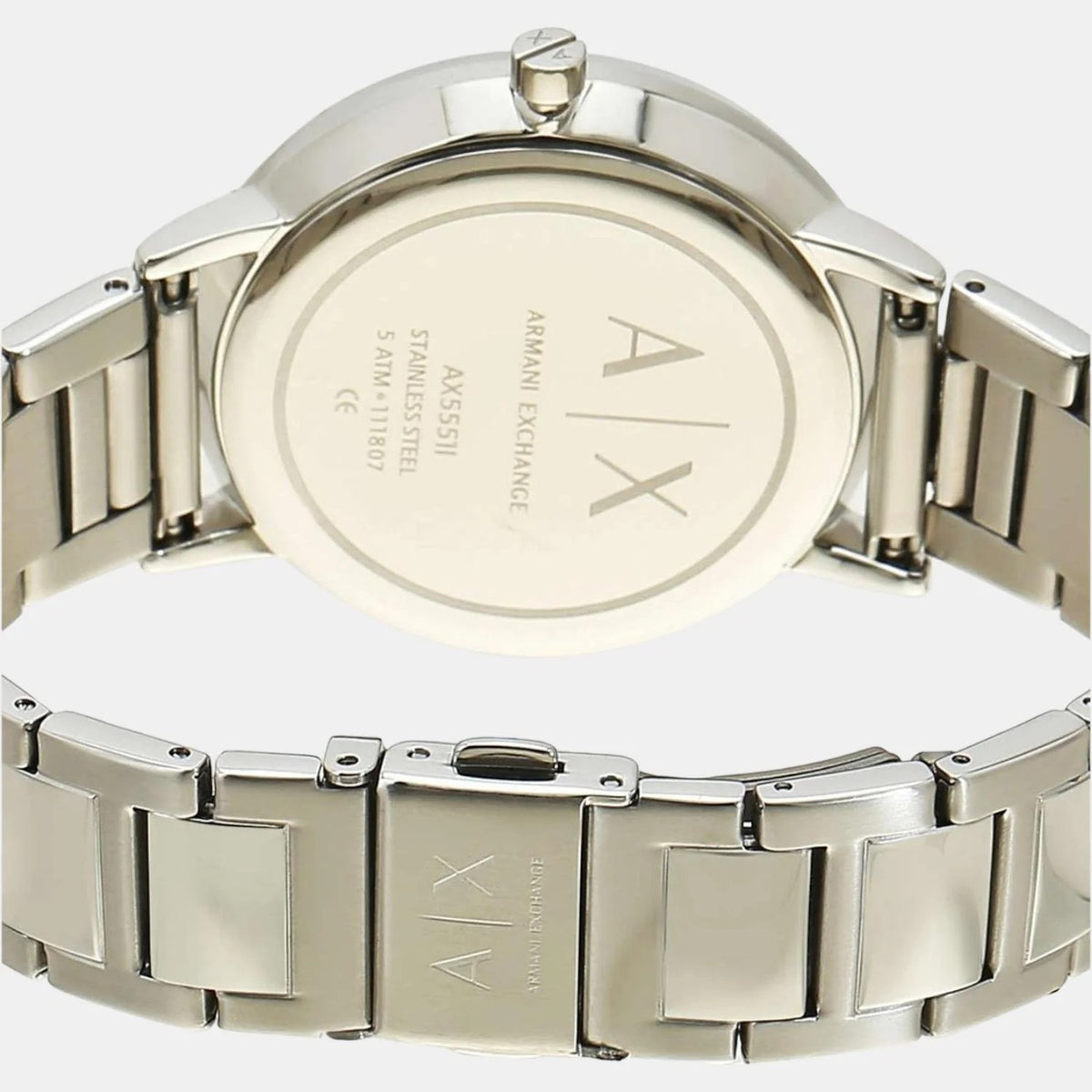 Armani Exchange Lola Silver H-Link Women's Watch AX5551