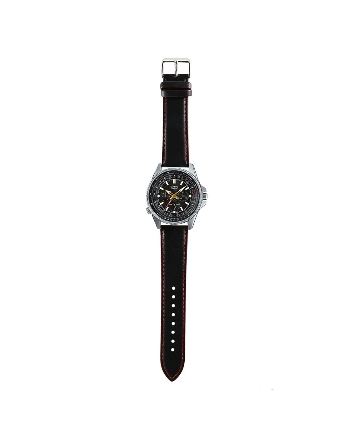 Casio Enticer Analog Black Dial Men's Watch - MTP-SW320L-1AVDF (A1334)