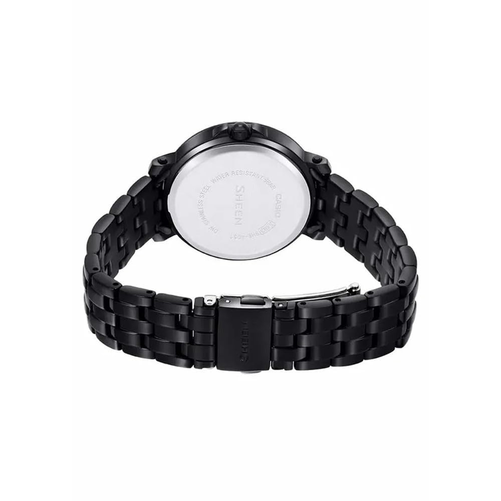 Casio Sheen Quartz Black Dial Analog Women's Watch SHN-3011BB-1ADF