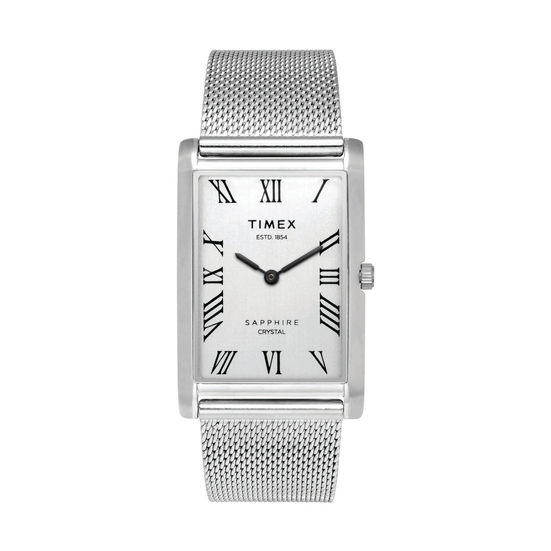 Timex Empera Quartz Silver Dial Analog Stainless Steel Men's Watch TWEG17310