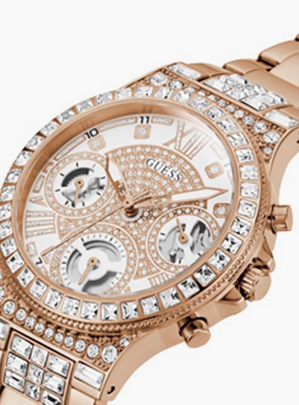 GUESS Moonlight Silver Dial Women Watch GW0320L3
