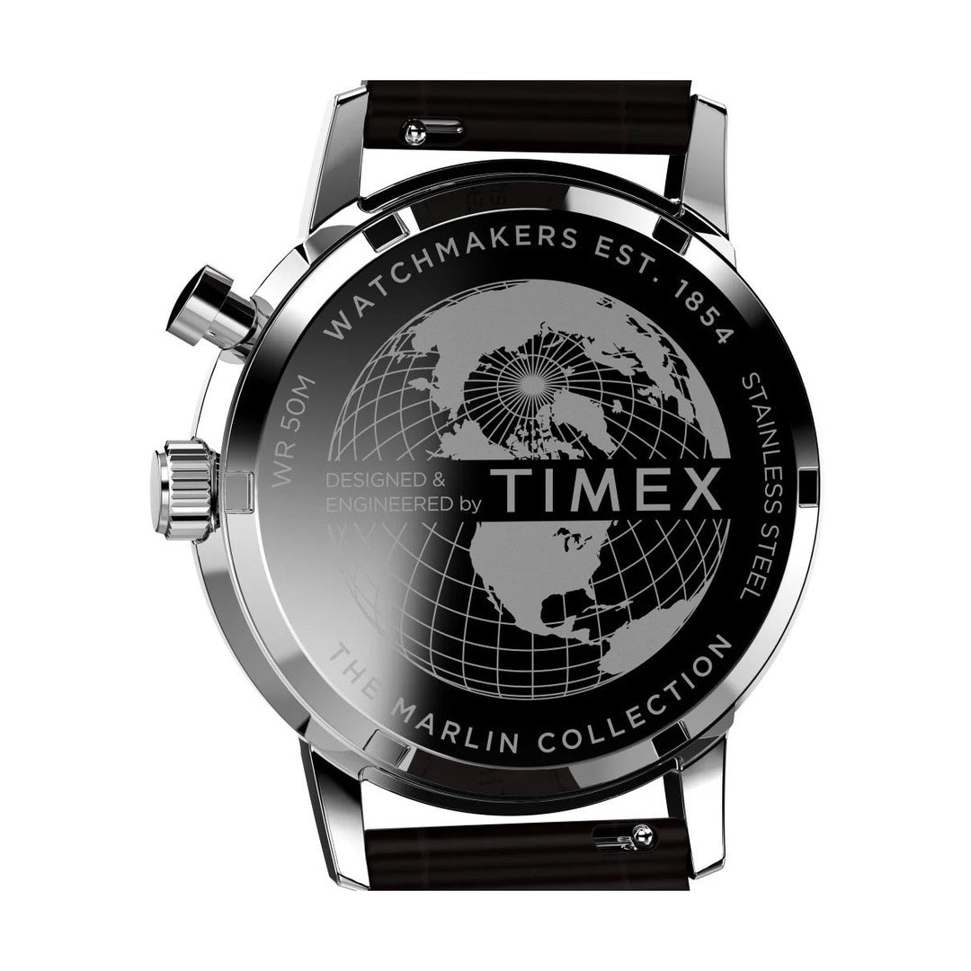 Timex Marlin Rose Gold Dial Multifunction Moon Phase Men's Watch TW2W51100UJ