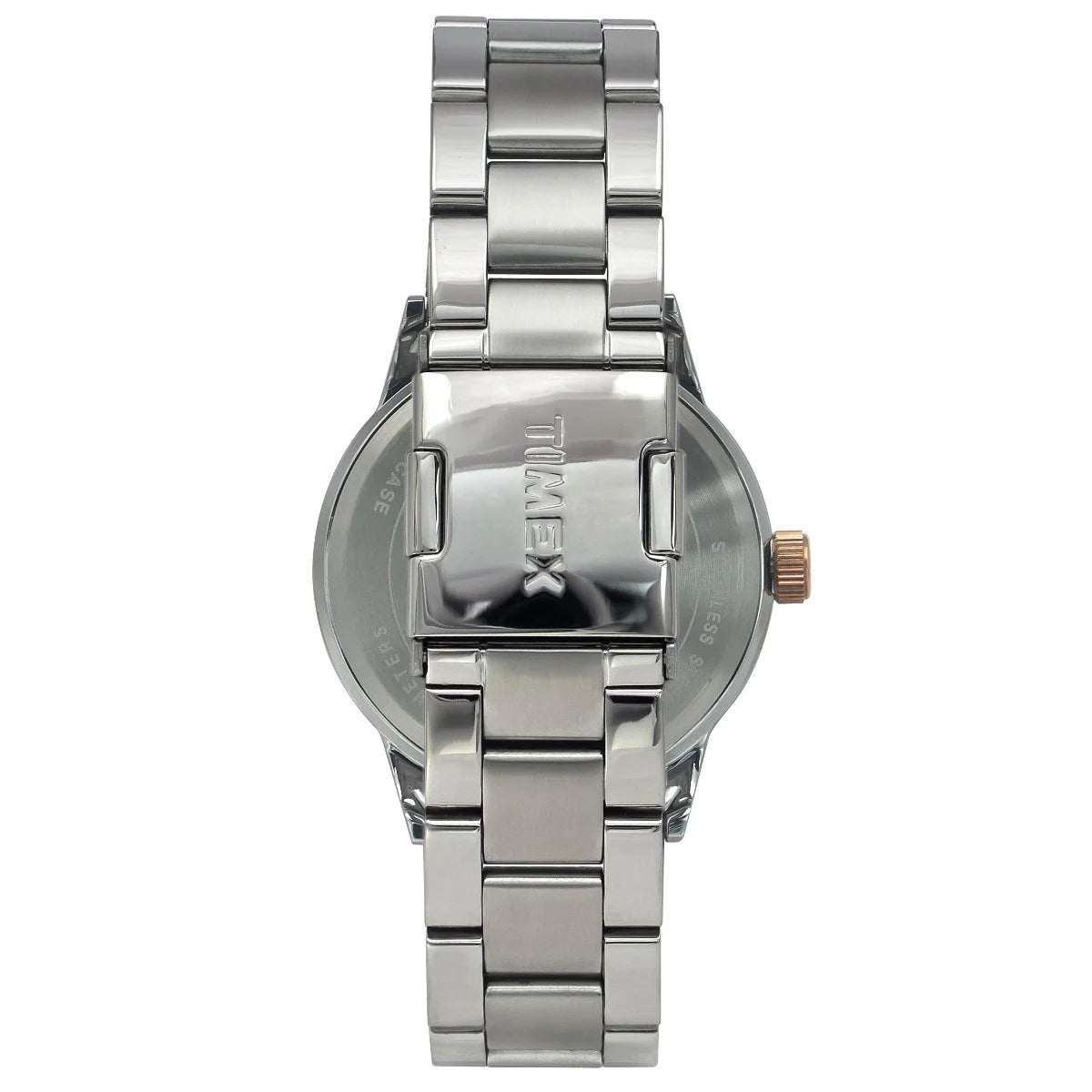 Timex Fashion Quartz Blue Dial Multi-Function Stainless Steel Men's Watch TWEG19901