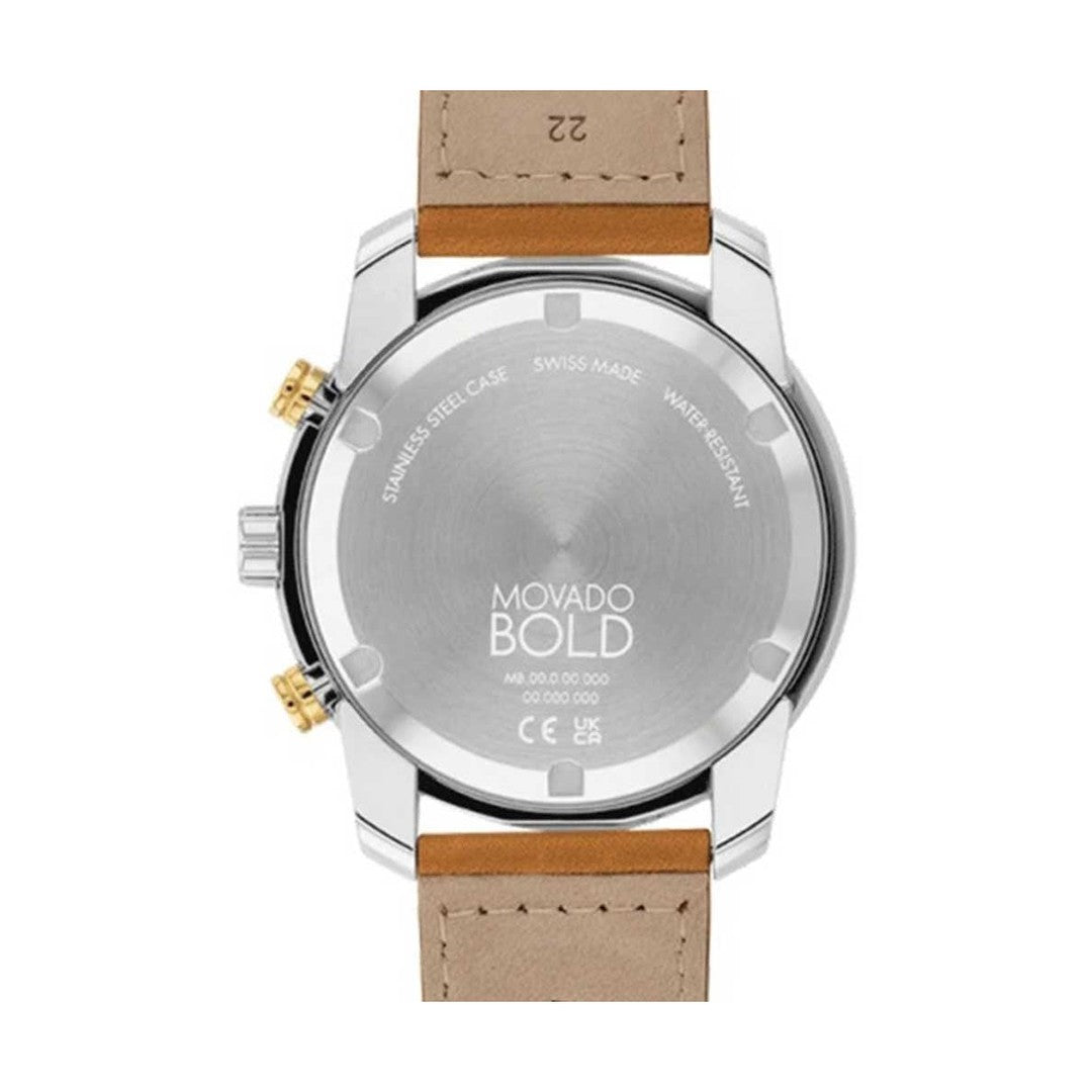 Movado BOLD Verso Gold Dial Men Watch 3600908