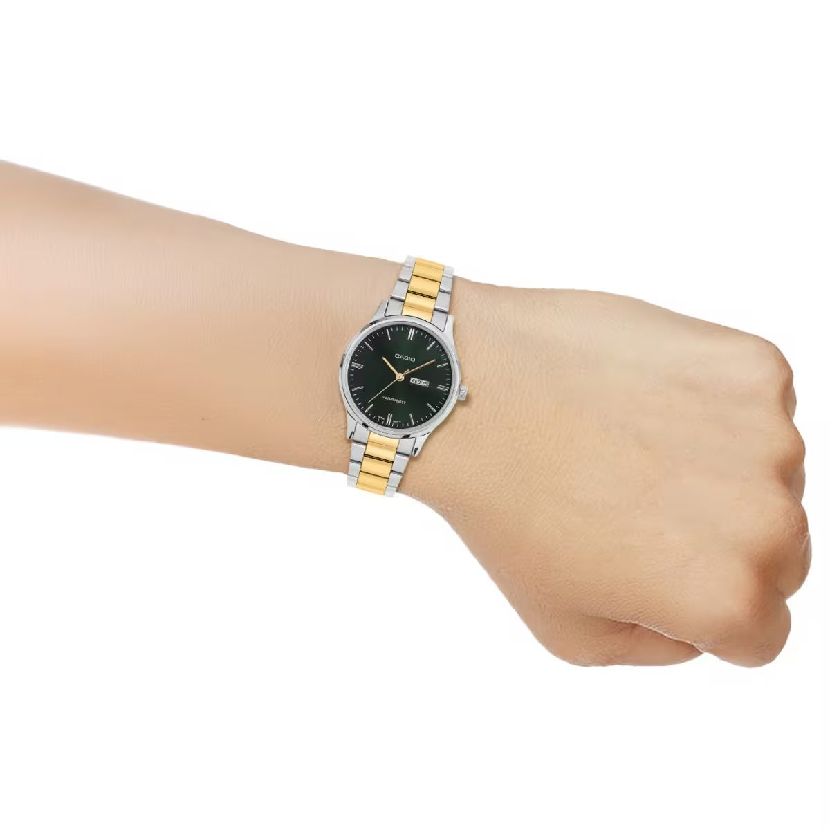 Casio Enticer Ladies Quartz Green Dial Analog Women's Watch LTP-SN8YSG-3B