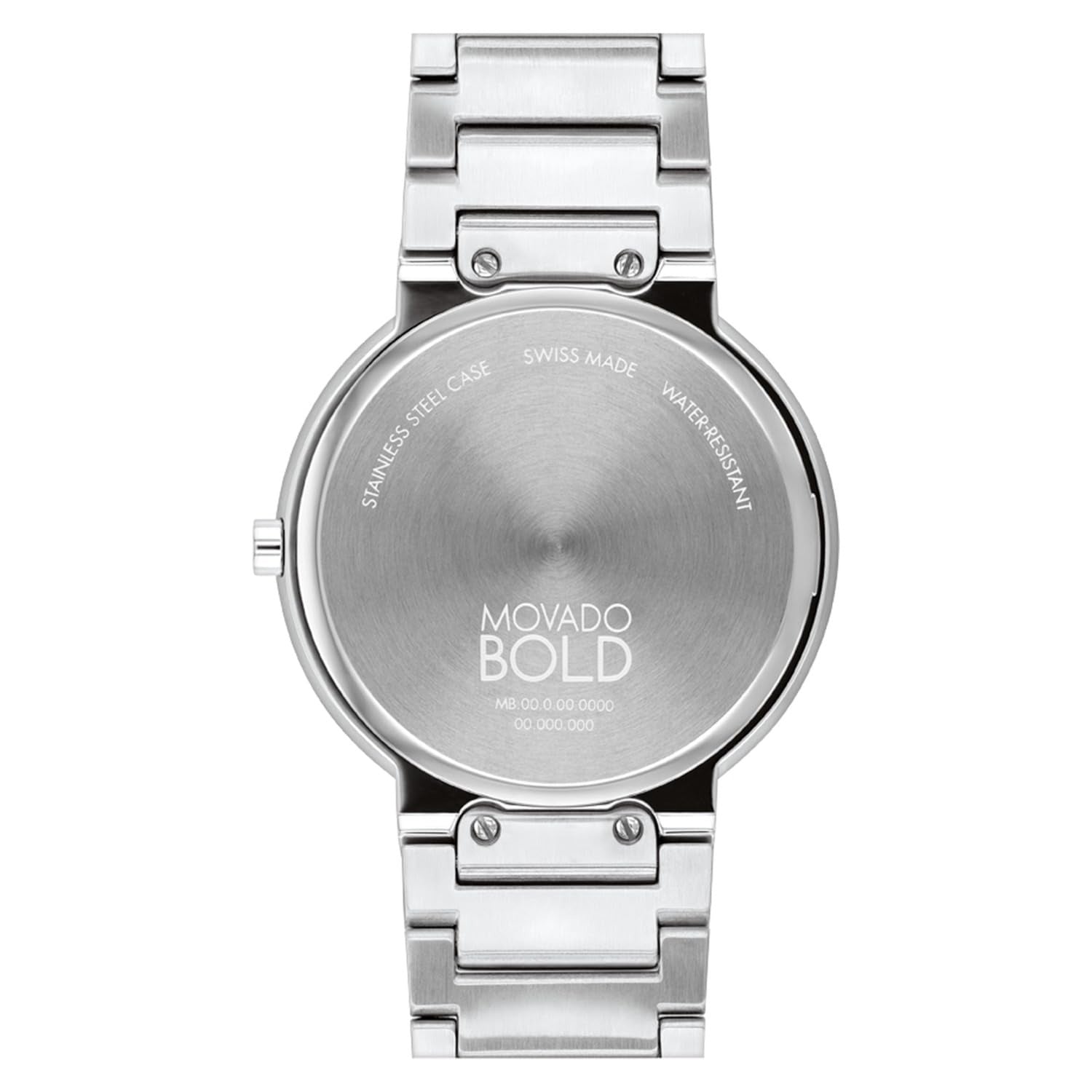 Movado Bold Men Quartz Blue Dial Analog Stainless Steel Watch 3601201