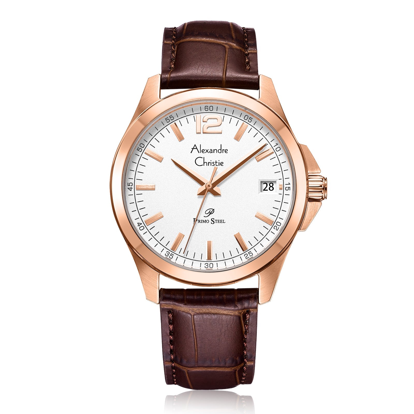 Alexandre Christie,1031MDLRGSL, Men , Quartz Dial , 40mm,Silver