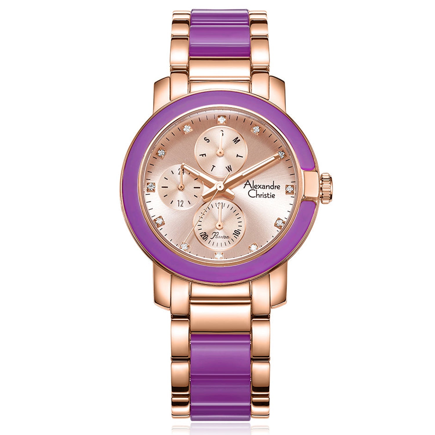 Alexandre Christie,2993BFBRGLNPU, Women , Quartz Dial , 36mm,Rose Gold