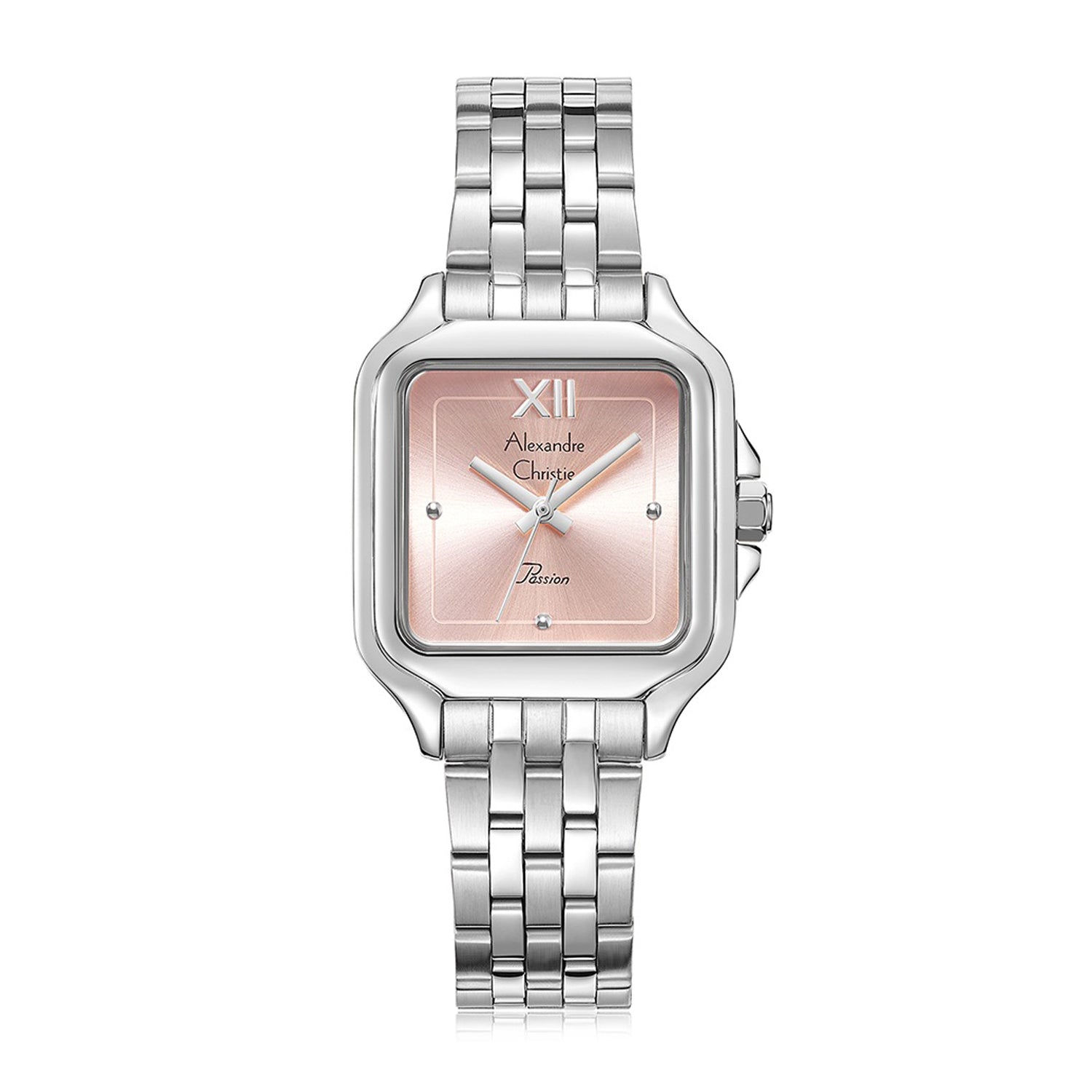 Alexandre Christie,2B55LHBSSLK, Women , Quartz Dial , 29mm,Pink