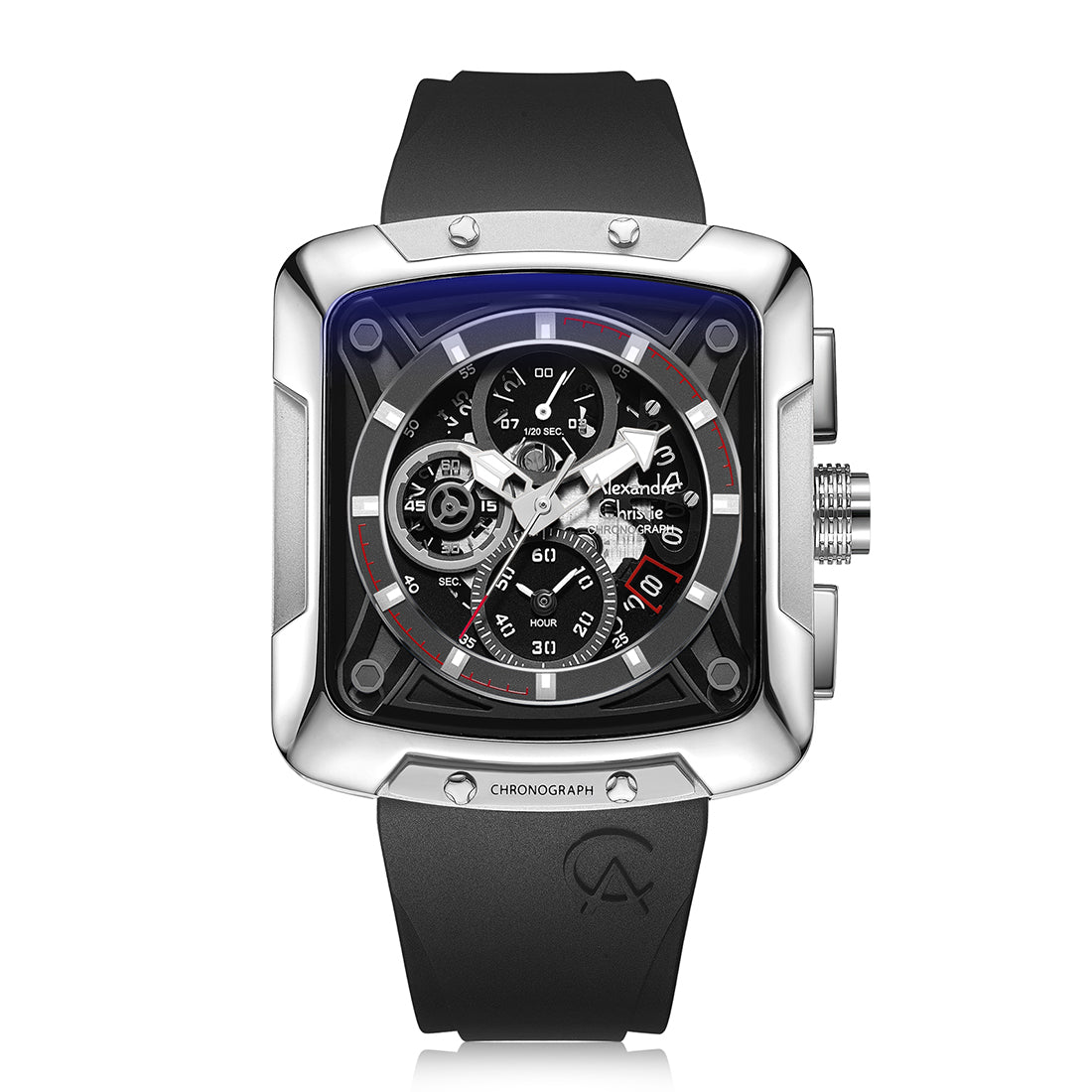 Alexandre Christie,3030GCRSSBA, Men , Quartz Dial , 42mm,Black