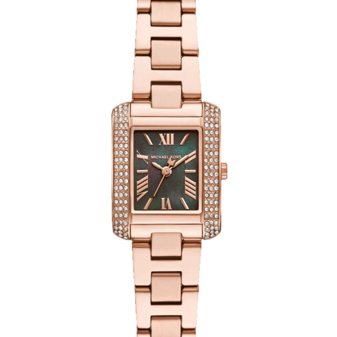 Michael Kors Emery Quartz Mother-of-Pearl Dial Steel Bracelet Women's Watch - MK4868